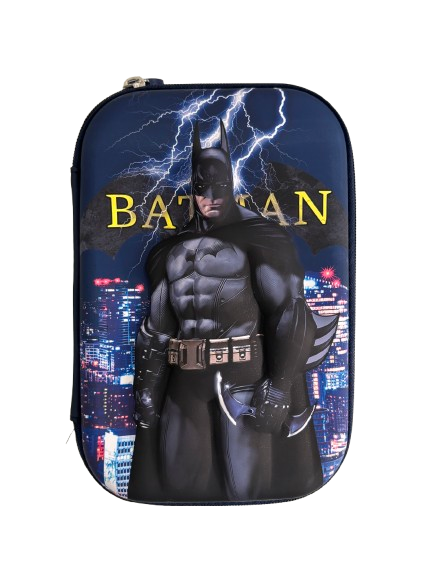 3D Jumbo Pencil Case- Batman Theme