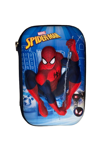 3D Jumbo Pencil Case-Spiderman Theme