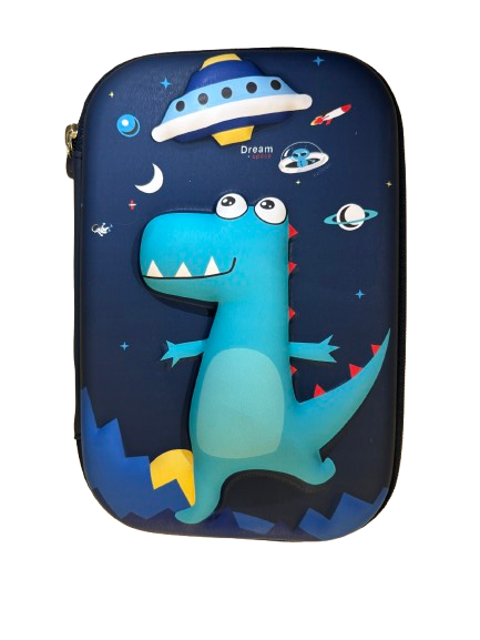 3D Jumbo Pencil Case-Dragon Theme