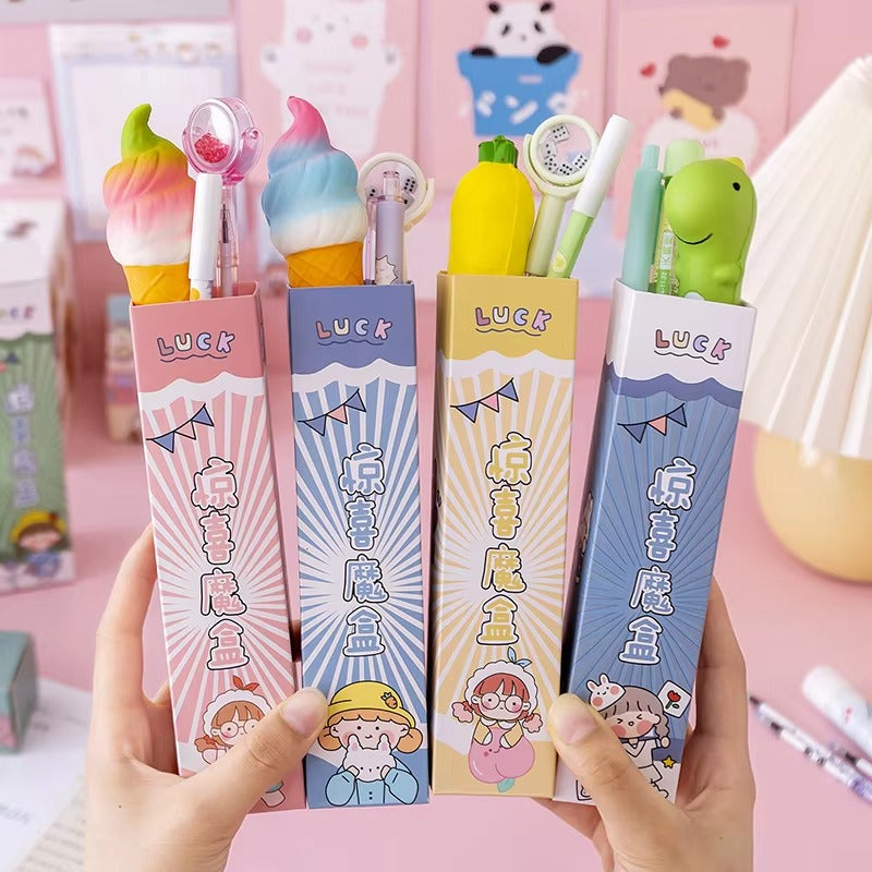 Blind Gel Pen Box