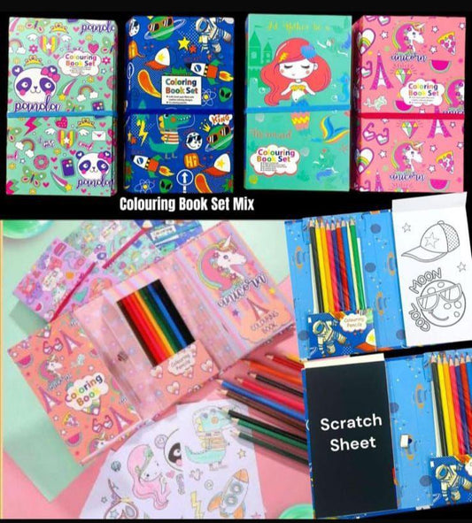 Colouring Book Set Mix 🎨✨