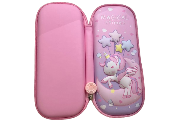 3D pencil Case- Unicorn Star Theme