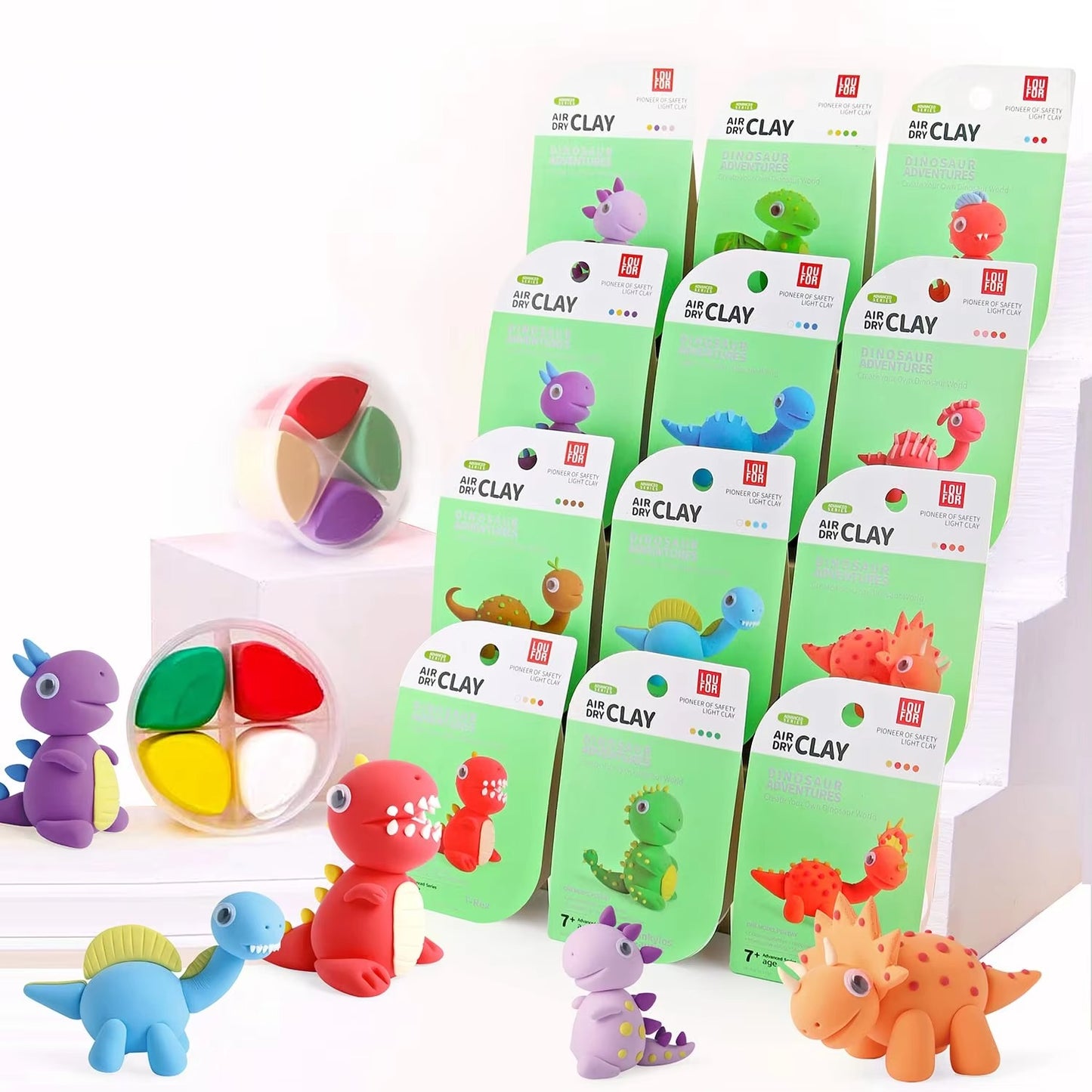 Dino-Mite Air Dry Clay Kit