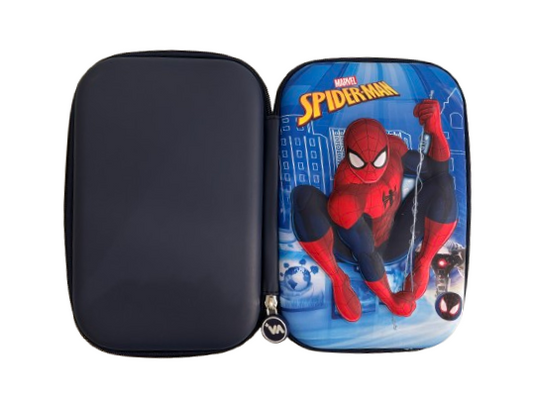 3D Jumbo Pencil Case-Spiderman Theme