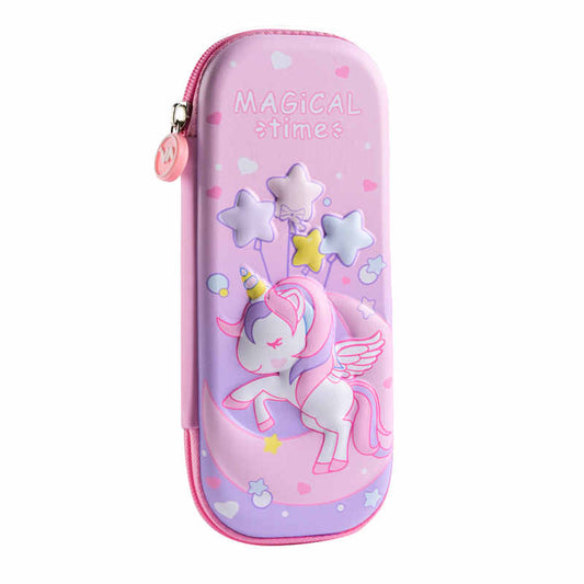 3D pencil Case- Unicorn Star Theme